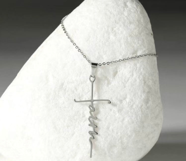 Faith Necklace & Earring Set