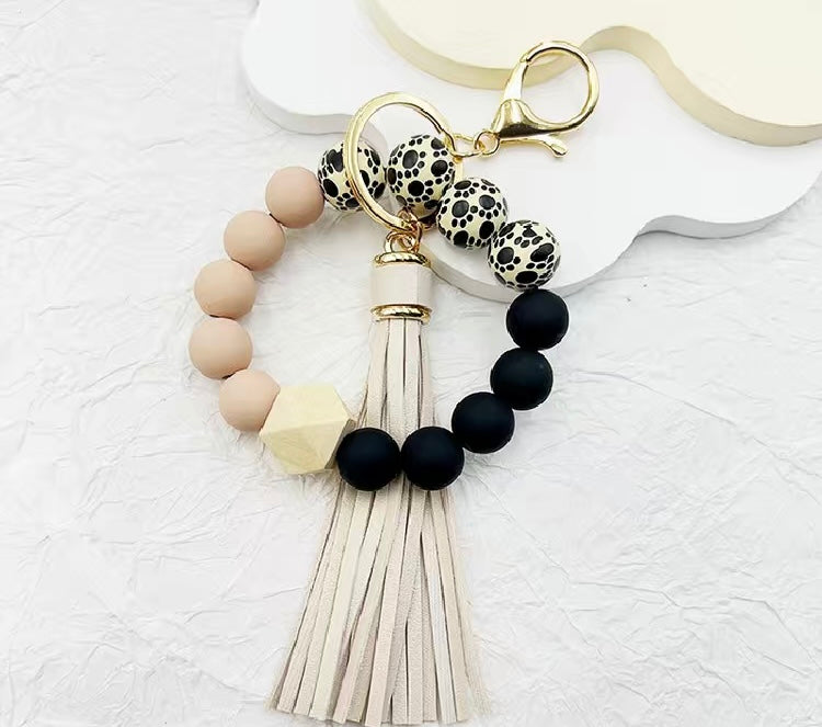 Beaded Bangled Keychains