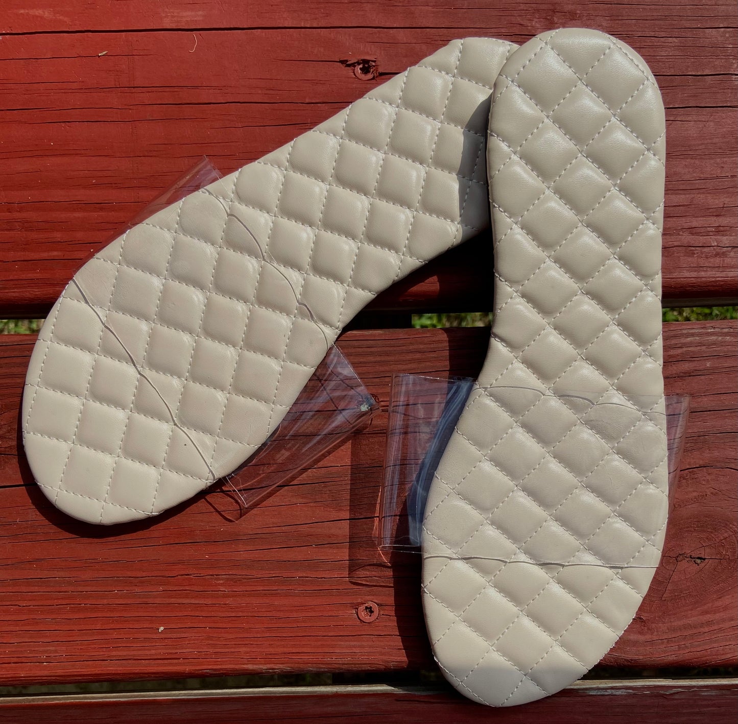 Clear Open Toe Flat Sandals