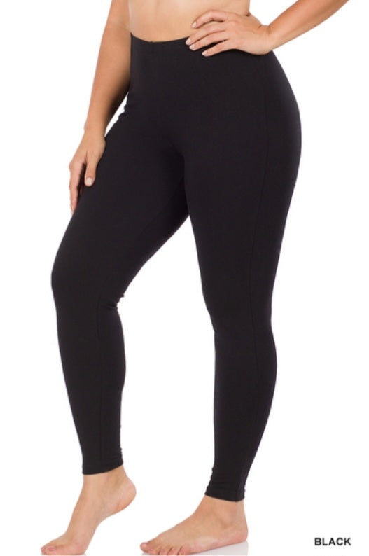 PREMIUM COTTON FULL LENGTH LEGGINGS