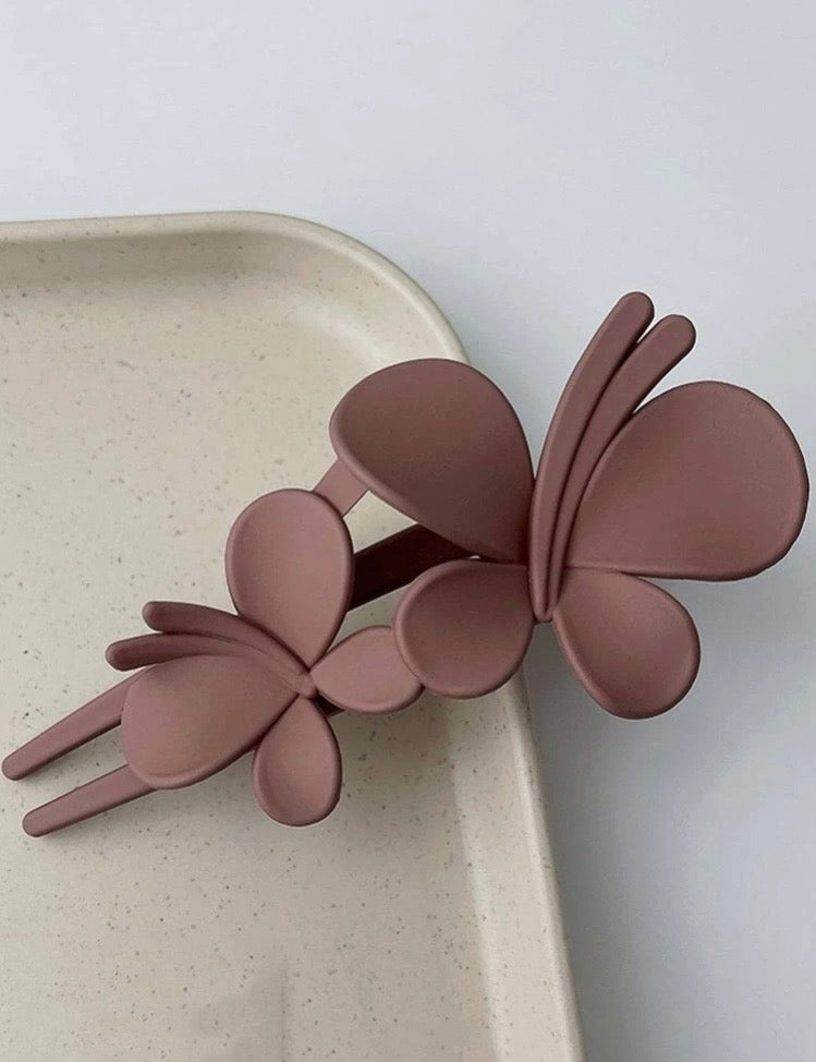 Matte Butterfly Hair Clip