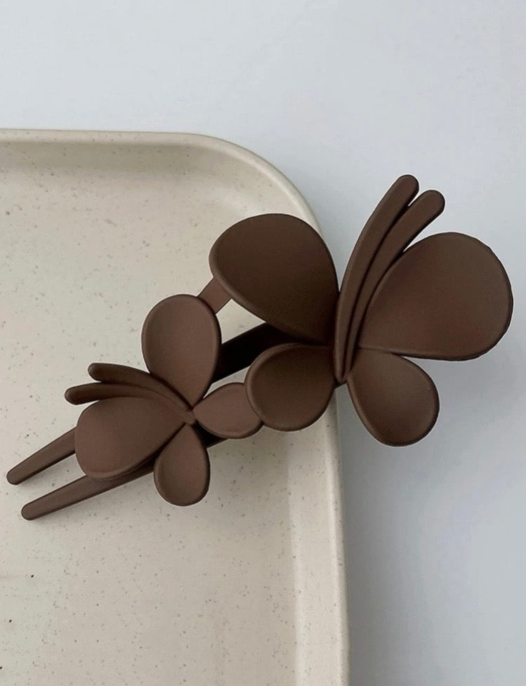 Matte Butterfly Hair Clip