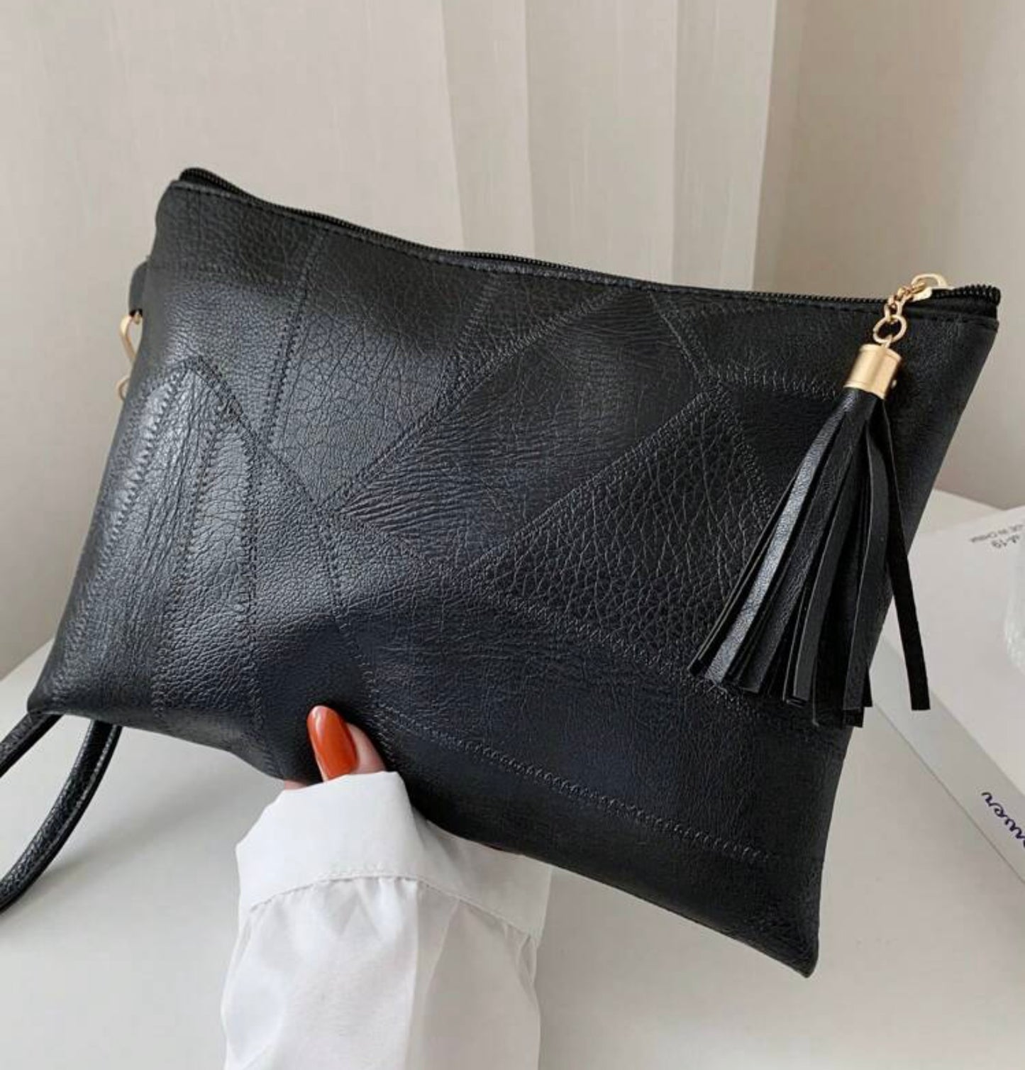 Leather Square Purse