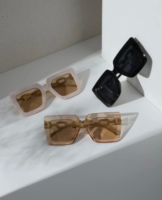 Square Frame Fashion Sunglasses