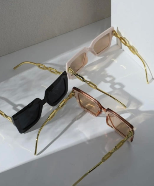 Square Frame Fashion Sunglasses