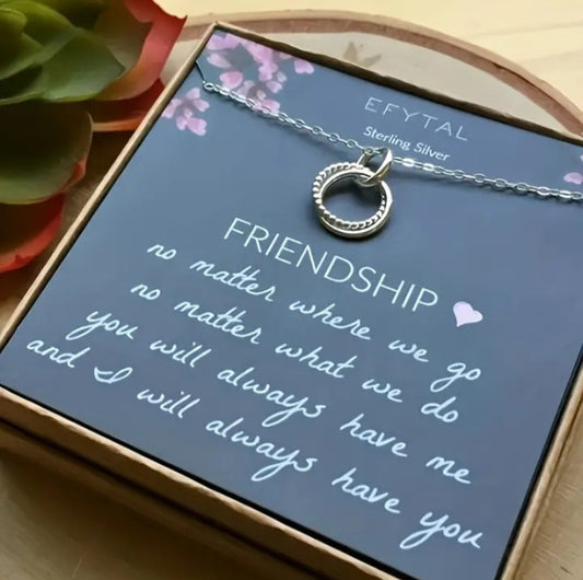 Interlocking Friendship Necklace