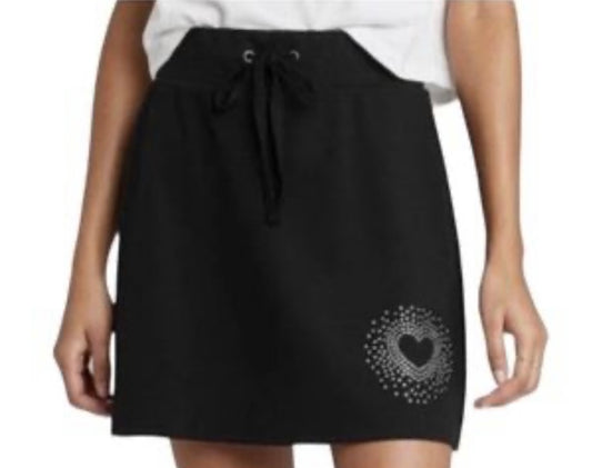 Black Heart Skirt