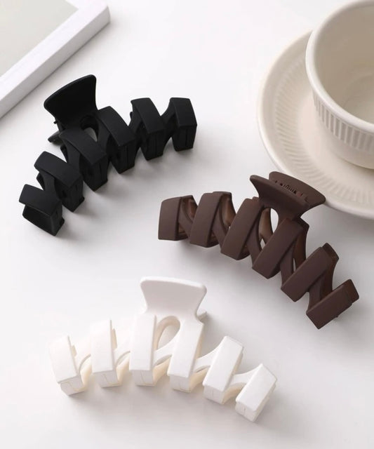 Wave Design Claw Clips