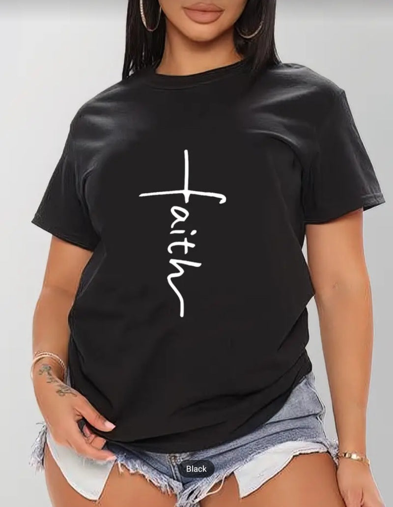 Faith Black Shirt
